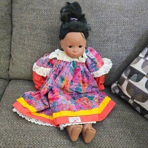 Vintage 23 inch Vinyl / Cloth Corelle French Doll - Head Mark 2014 87 / 4